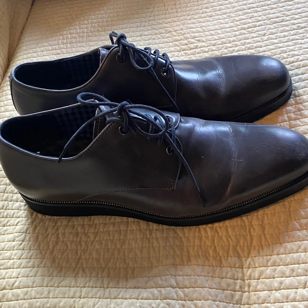 Karl Lagerfeld Classic Black Oxfords